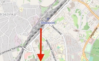 Oświęcim ul. Leszczyńska działka komercyjna na spr