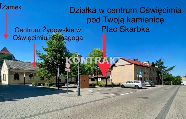Oświęcim Stare Miasto - działka pod kamienicę Oświęcim Stare Miasto - działka pod kamienicę