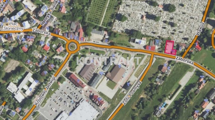 budynek usługowy z dużym parkingiem | centrum Oświ