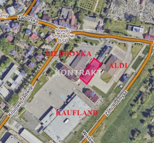 Oswięcim ul. Zaborska | lokale do wynajęcia